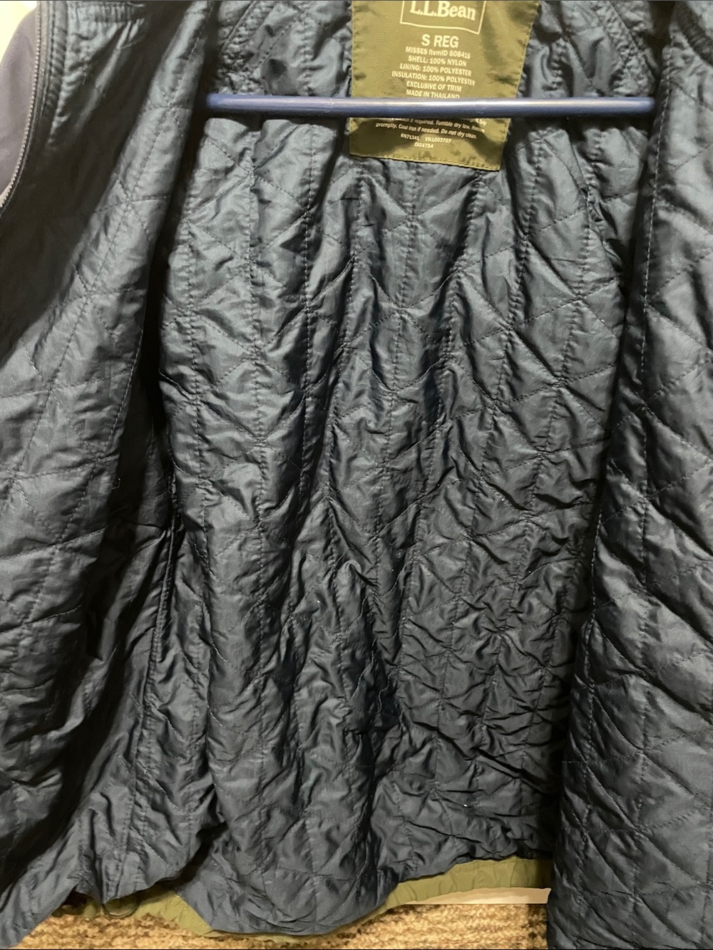 L.L. Bean Color Block Jacket - Picture 3 of 5